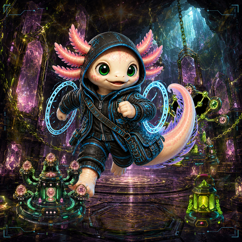 Level 9 Sapphire Chain Courier